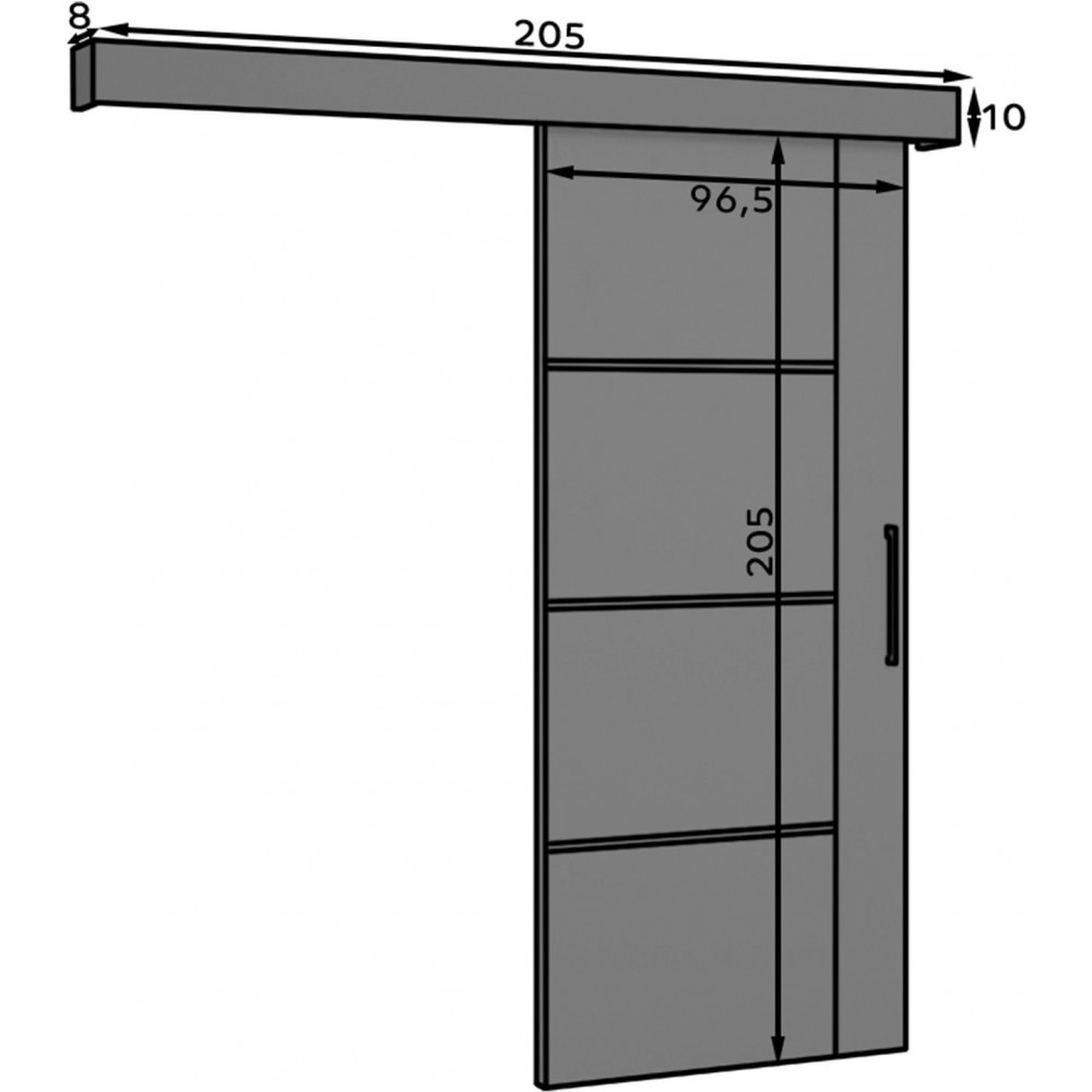 Συρόμενη πόρτα Christian