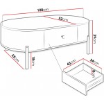 Τραπεζάκι σαλονιού Sepiroz