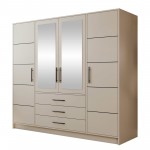 Ντουλάπα Bali 4D τετράφυλλη-Cashmere