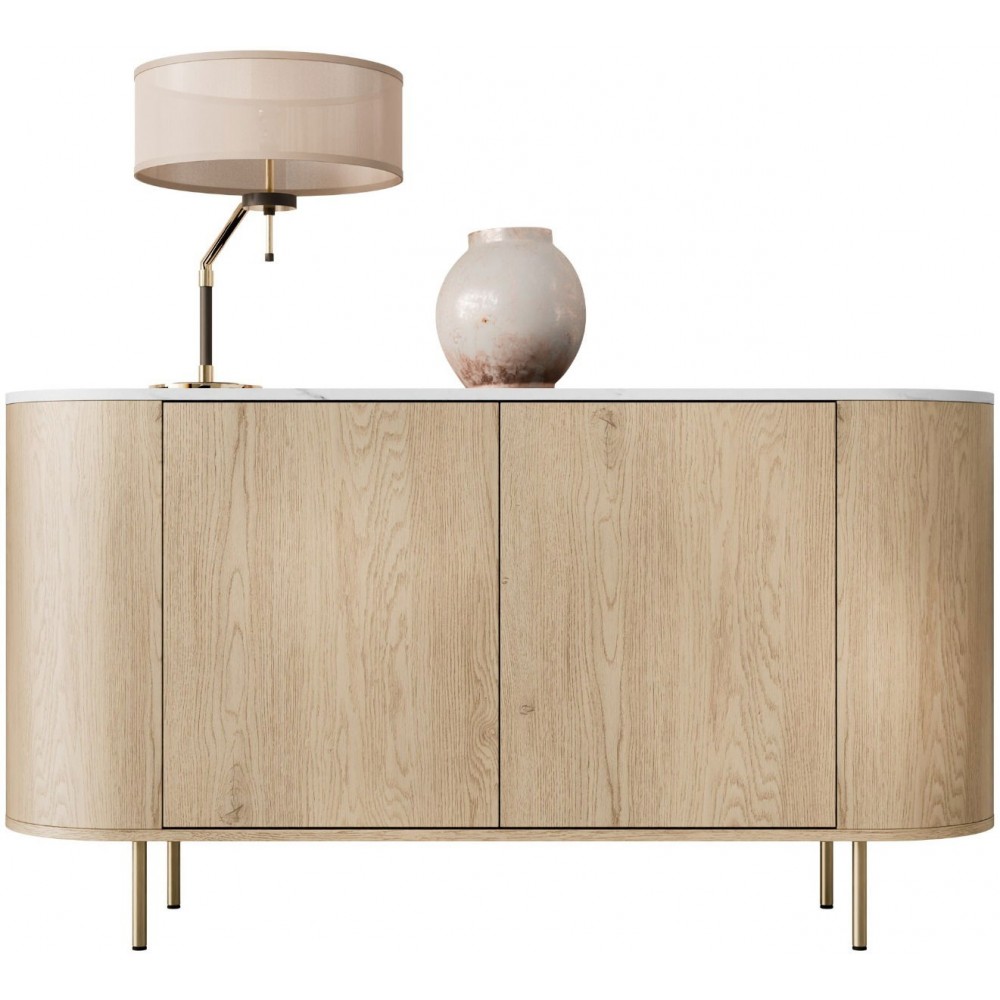 Μπουφές Lygrint I-leuko marmaro - xruso