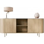 Μπουφές Lygrint II-leuko marmaro - xruso