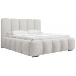 Επενδυμένο κρεβάτι Wizko-Leuko-140 x 200