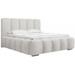 Επενδυμένο κρεβάτι Wizko-Leuko-160 x 200