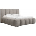 Επενδυμένο κρεβάτι Wizko-Gkri Skouro-140 x 200