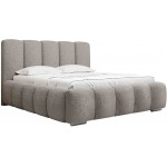 Επενδυμένο κρεβάτι Wizko-Gkri Skouro-160 x 200