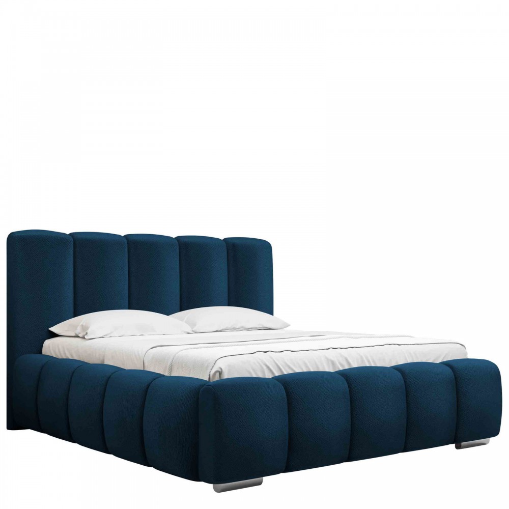 Επενδυμένο κρεβάτι Wizko-Mple Skouro-180 x 200