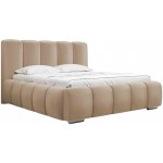 Επενδυμένο κρεβάτι Wizko-Mpez-180 x 200