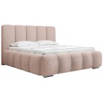 Επενδυμένο κρεβάτι Wizko-Roz-140 x 200