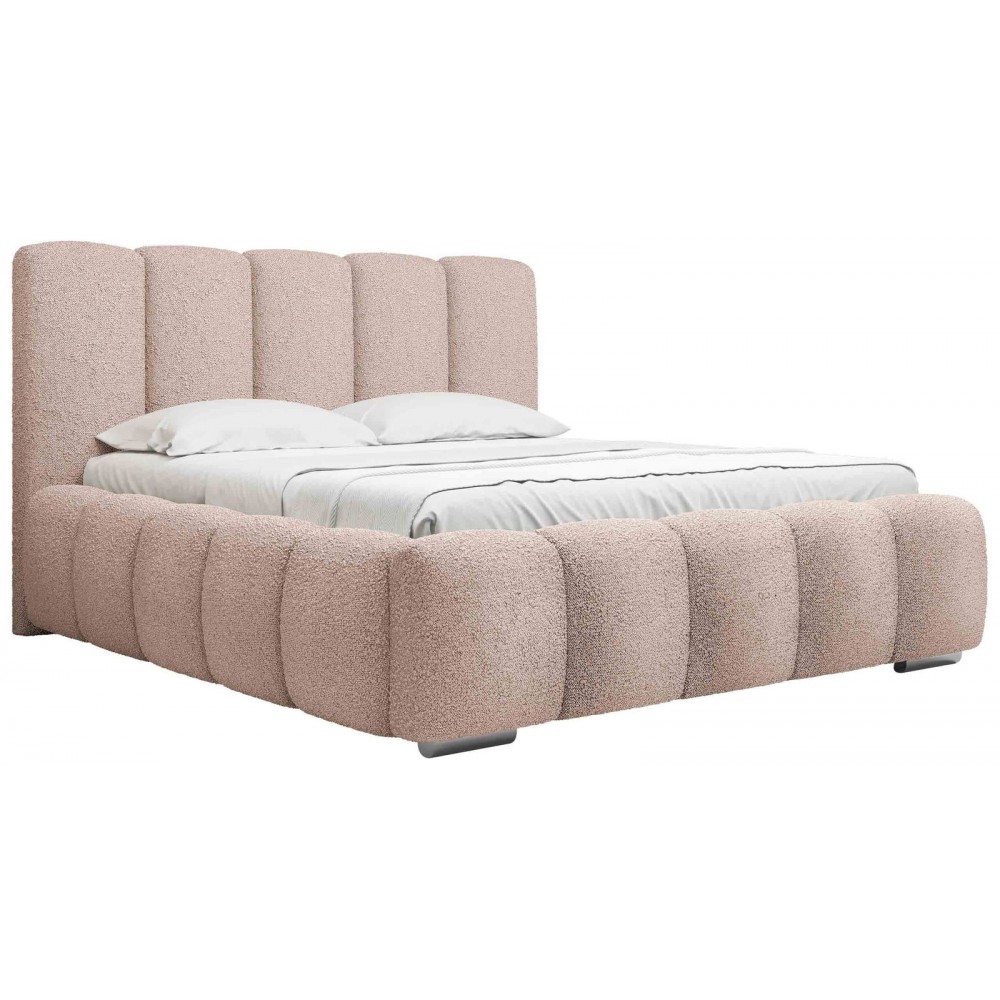 Επενδυμένο κρεβάτι Wizko-Roz-160 x 200