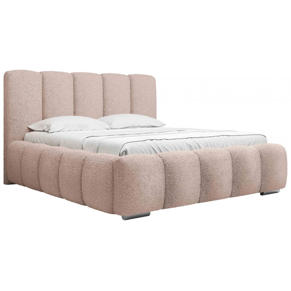 Επενδυμένο κρεβάτι Wizko-Roz-180 x 200