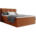 Επενδυμένο κρεβάτι Point-Portokali-160 x 200