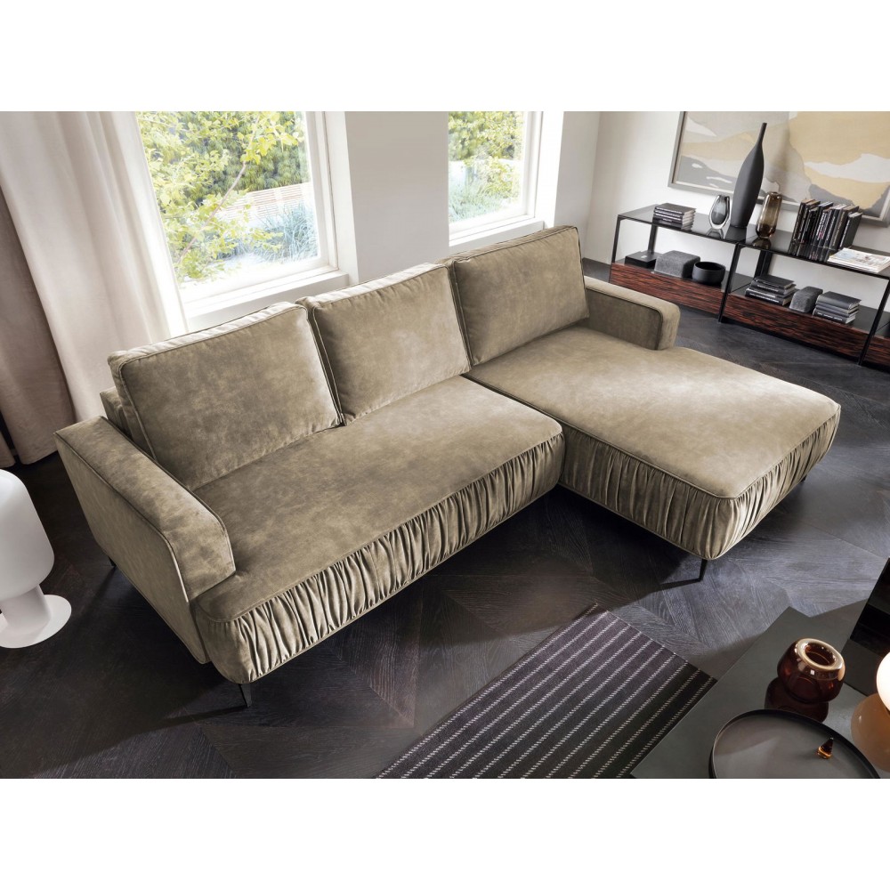 Γωνιακός καναπές Lavar-Kafe-Δεξιά