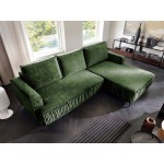 Γωνιακός καναπές Lavar-Prasino-Δεξιά