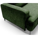 Γωνιακός καναπές Lavar-Prasino-Δεξιά