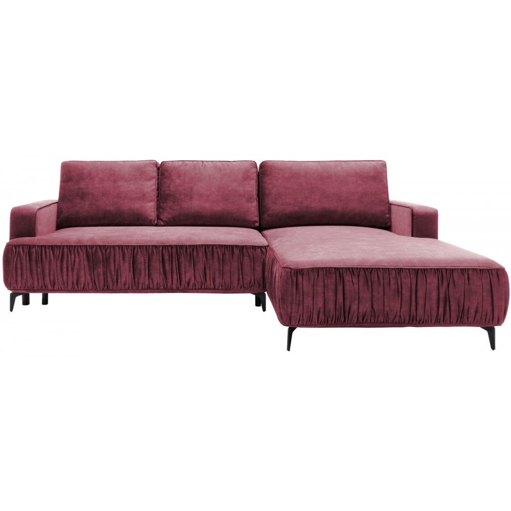 Γωνιακός καναπές Lavar-Roz-Δεξιά