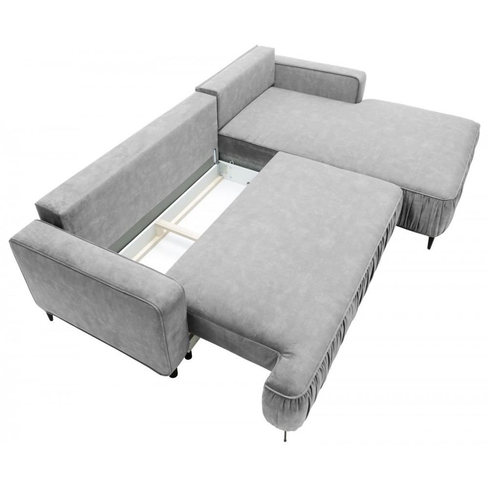 Γωνιακός καναπές Lavar-Roz-Αριστερή