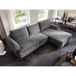 Γωνιακός καναπές Lavar-Gkri Skouro-Δεξιά