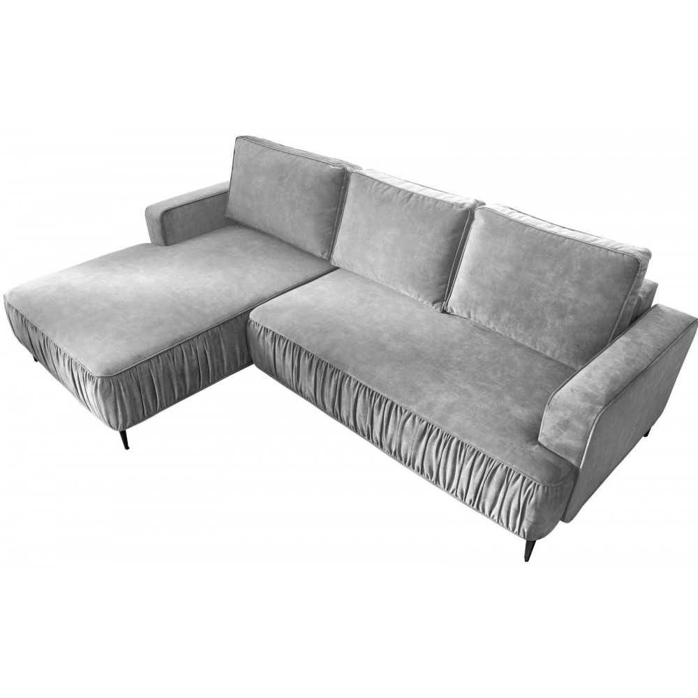 Γωνιακός καναπές Lavar-Gkri-Αριστερή