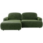 Γωνιακός καναπές Alivar-Prasino-Αριστερή