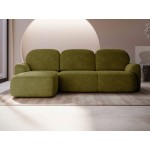 Γωνιακός καναπές Nabu -Prasino-Αριστερή