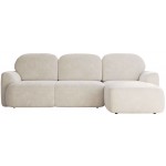 Γωνιακός καναπές Nabu -Beige-Δεξιά