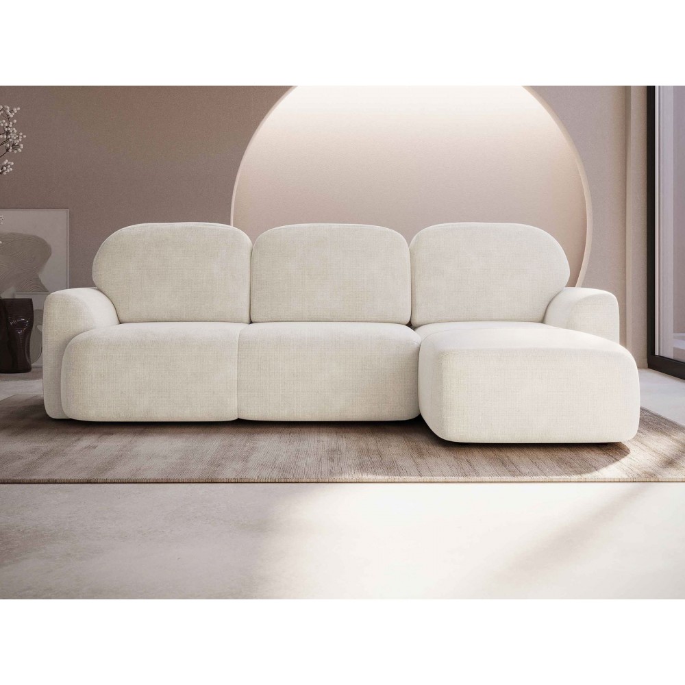 Γωνιακός καναπές Nabu -Beige-Δεξιά