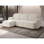 Γωνιακός καναπές Nabu -Beige-Αριστερή