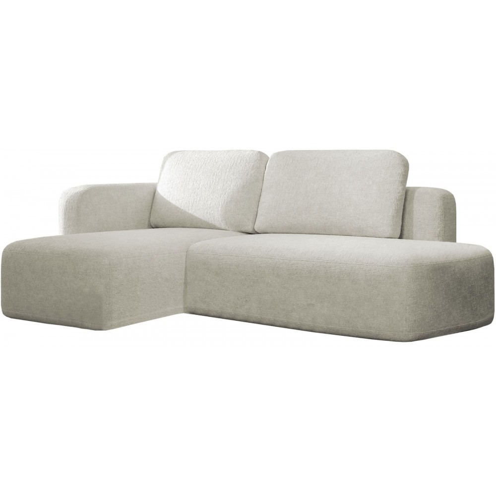 Γωνιακός καναπές Cozy-Beige-Αριστερή