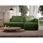 Γωνιακός καναπές Cozy-Prasino-Δεξιά