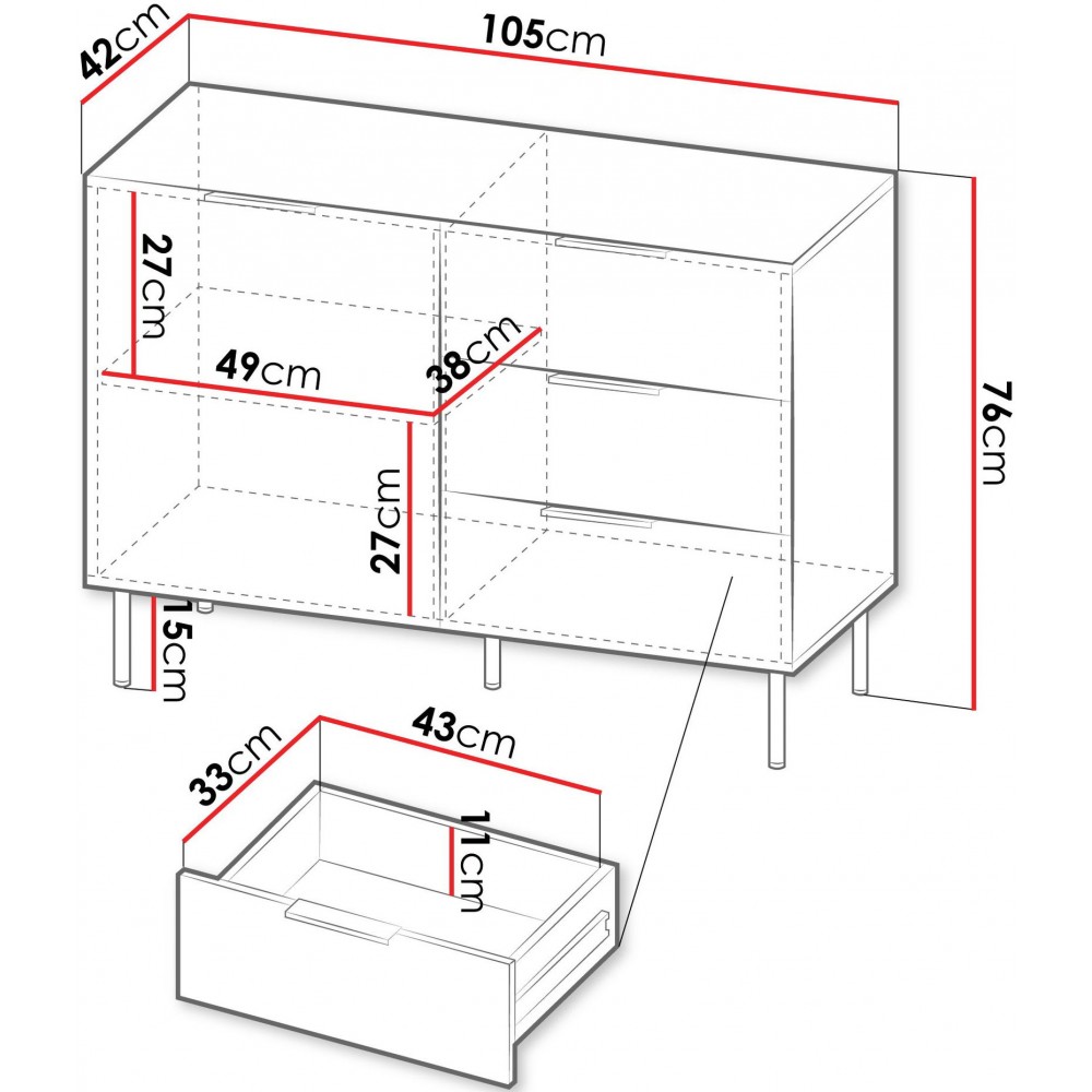 Μπουφές Almera II