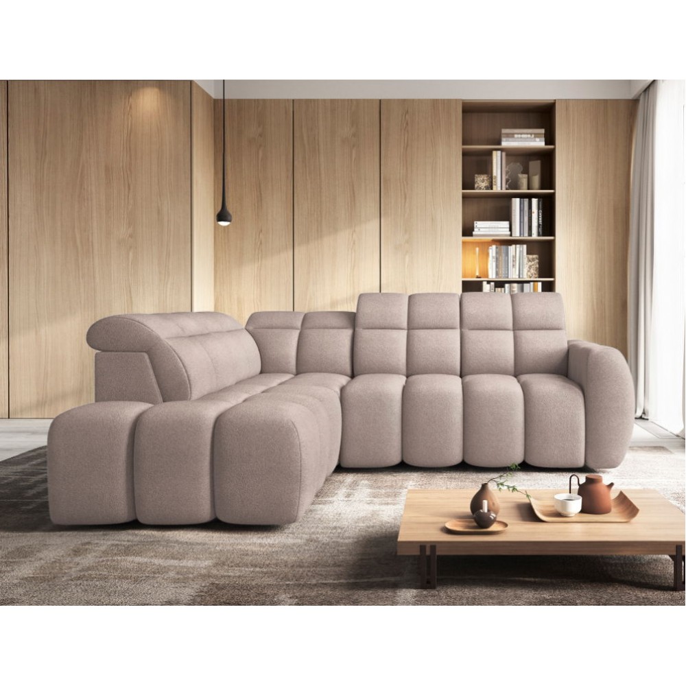 Γωνιακός καναπές Chicago-Kafe Anoixto-Αριστερή