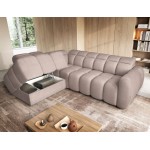 Γωνιακός καναπές Chicago-Kafe Anoixto-Αριστερή