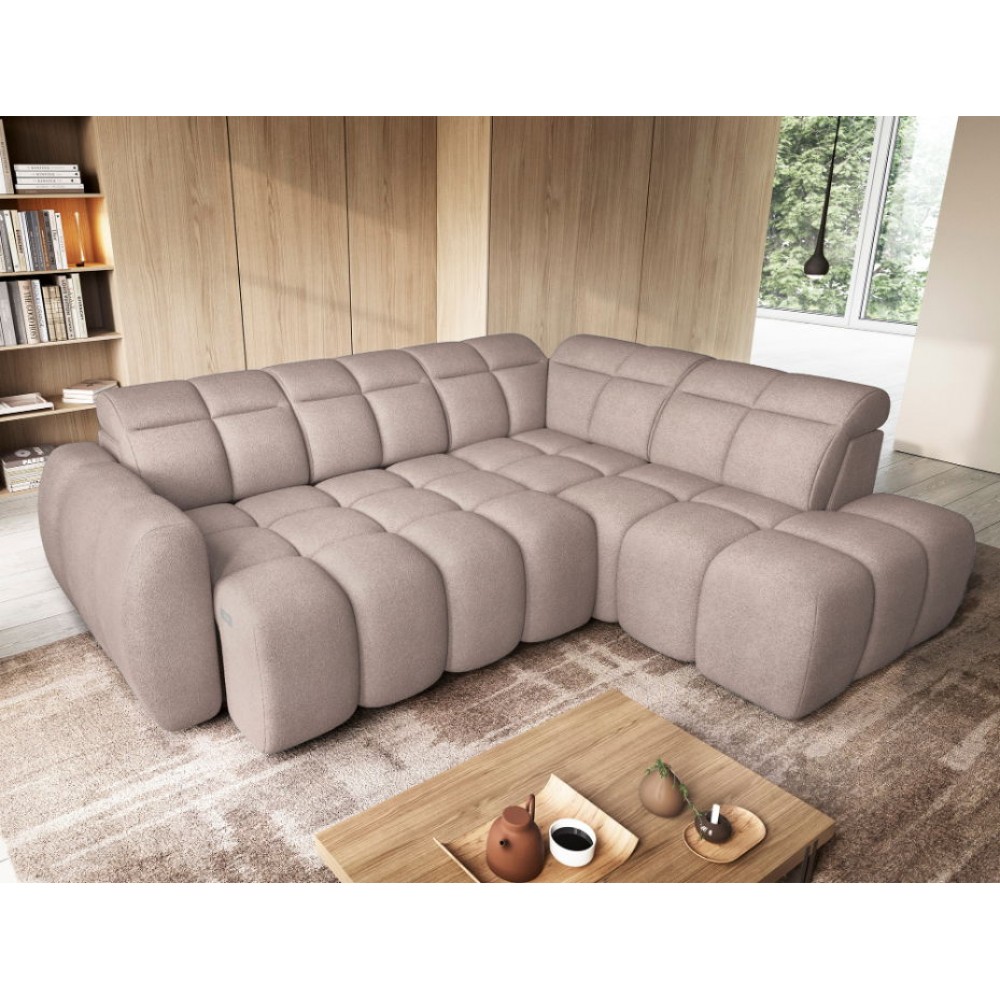 Γωνιακός καναπές Chicago-Kafe Anoixto-Δεξιά