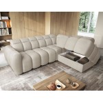 Γωνιακός καναπές Chicago-Beige-Δεξιά