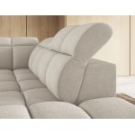 Γωνιακός καναπές Chicago-Beige-Δεξιά