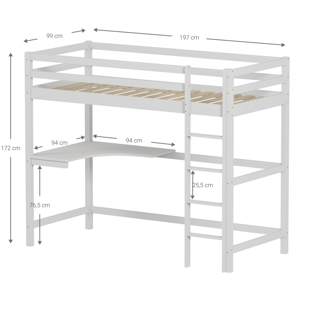 Παιδικό κρεβάτι Tackty