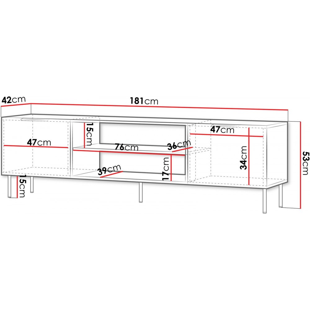 Έπιπλο τηλεόρασης Almera I
