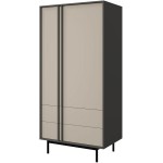 Ντουλάπα Alsy Reg δίφυλλη-Mpez Anoixto