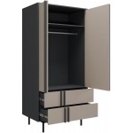 Ντουλάπα Alsy Reg δίφυλλη-Mpez Anoixto