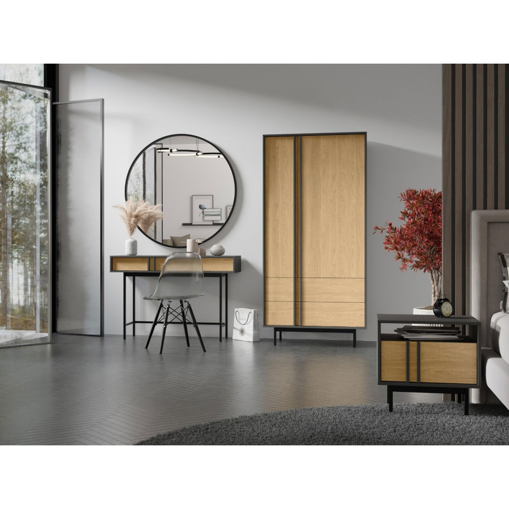 Ντουλάπα Alsy Reg δίφυλλη-Fusiko