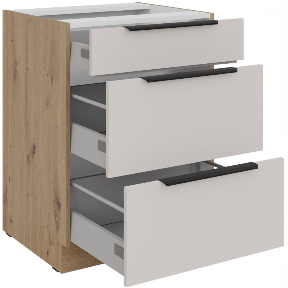 Επιδαπέδιο ντουλάπι Vesta 60 D 3S