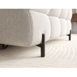 Γωνιακός καναπές Freyia-Leuko-Αριστερή