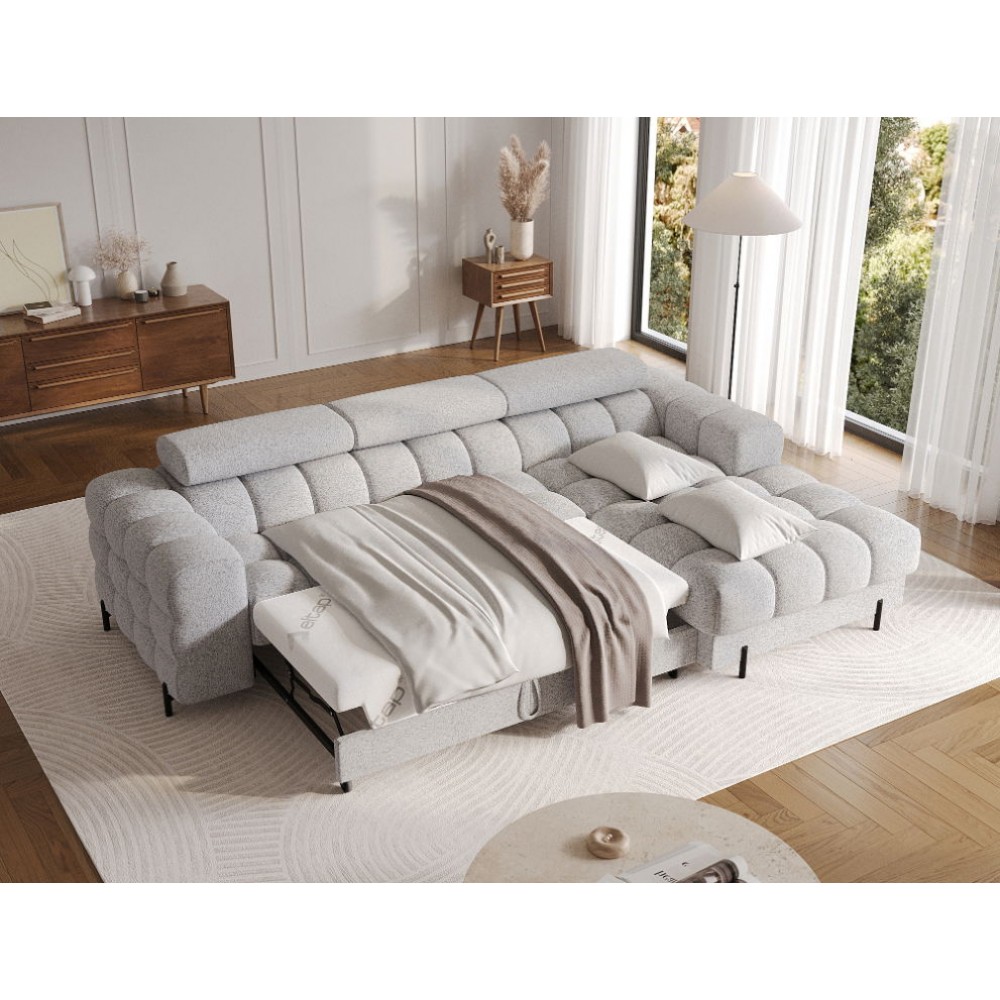 Γωνιακός καναπές Freyia-Gkri Anoixto-Δεξιά