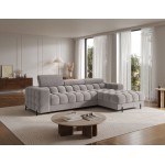 Γωνιακός καναπές Freyia-Gkri-Δεξιά