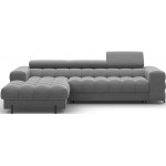 Γωνιακός καναπές Freyia-Gkri Skouro-Αριστερή