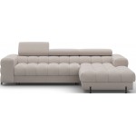 Γωνιακός καναπές Freyia-Beige-Δεξιά