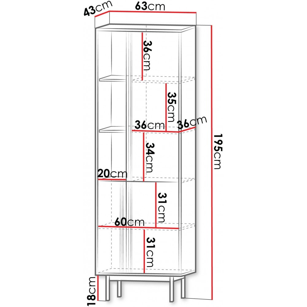 Στήλη Alsy Reg 63x43x195