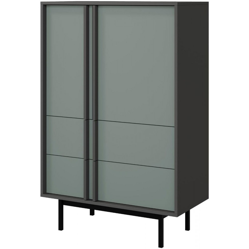 Μπουφές ψηλός Alsy Reg -Gkri Anoixto