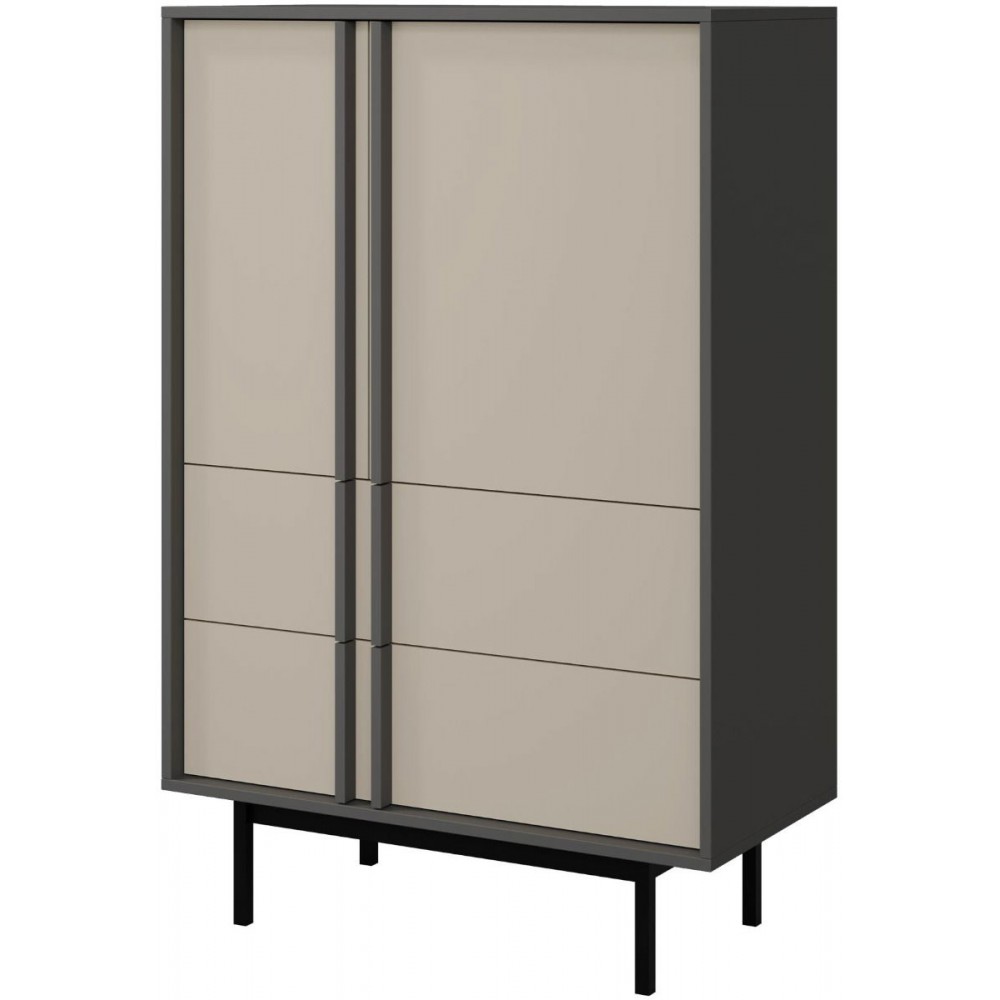 Μπουφές ψηλός Alsy Reg-Mpez Anoixto