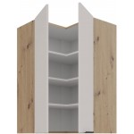 Κρεμαστό ντουλάπι γωνιακό Vesta 60x60 GN-90 2F